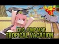 Minecart Mayhem | Epic Jump Map : Tropical Vacation | Ep. 3