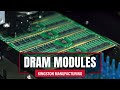 Processus de fabrication des modules dram  kingston technology