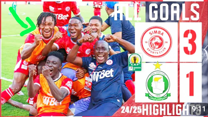 Video Simba Sc 3 -1 AL Ahli Tripoli Cap🔥💪Le 22/09/2024 Magoli Yote