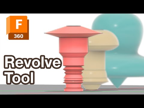 Fusion 360 Revolve Tool Tutorial