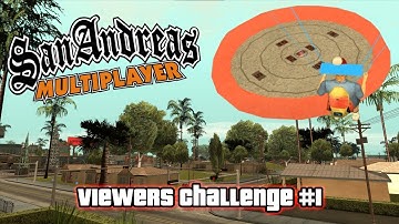 GTA: SA-MP | Viewers Challenge #1 | 35 Points in a basejump 5x in a row