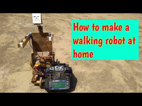 How to make a robot / How to make a robot at home easy / DIY robot ...