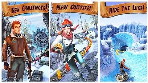 Temple run 2 | Frozen Shadows | with new character | Francisco montoya | @ gamer1864