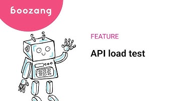 Boozang Feature: API load test