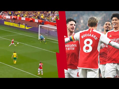 PERFECT Arsenal Team Goals Ft. Wilshere & Odegaard | Premier League