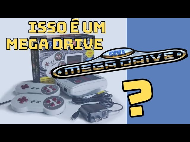 Video Game Retrô 167 Jogos Mega Drive Sega 16 Bits 2 Controles