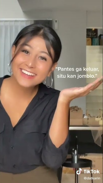 lucunya ekspresi awkarin saat bermain tiktok pasangan
