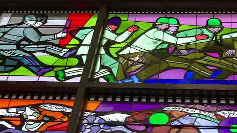 Millard Sheets designed Home Savings Bank, Hollywo...