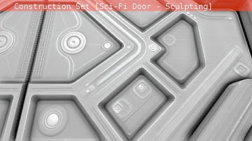 Modular Sci Fi-Set Wip 206 Blender 2 75a Sculpting