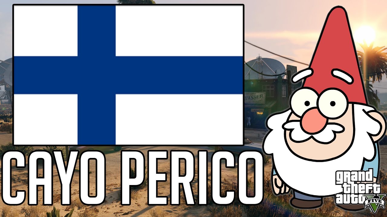 SUOMEN HAUSKIN CAYO PERICO VIDEO! | Gta V Hauskat Hetket