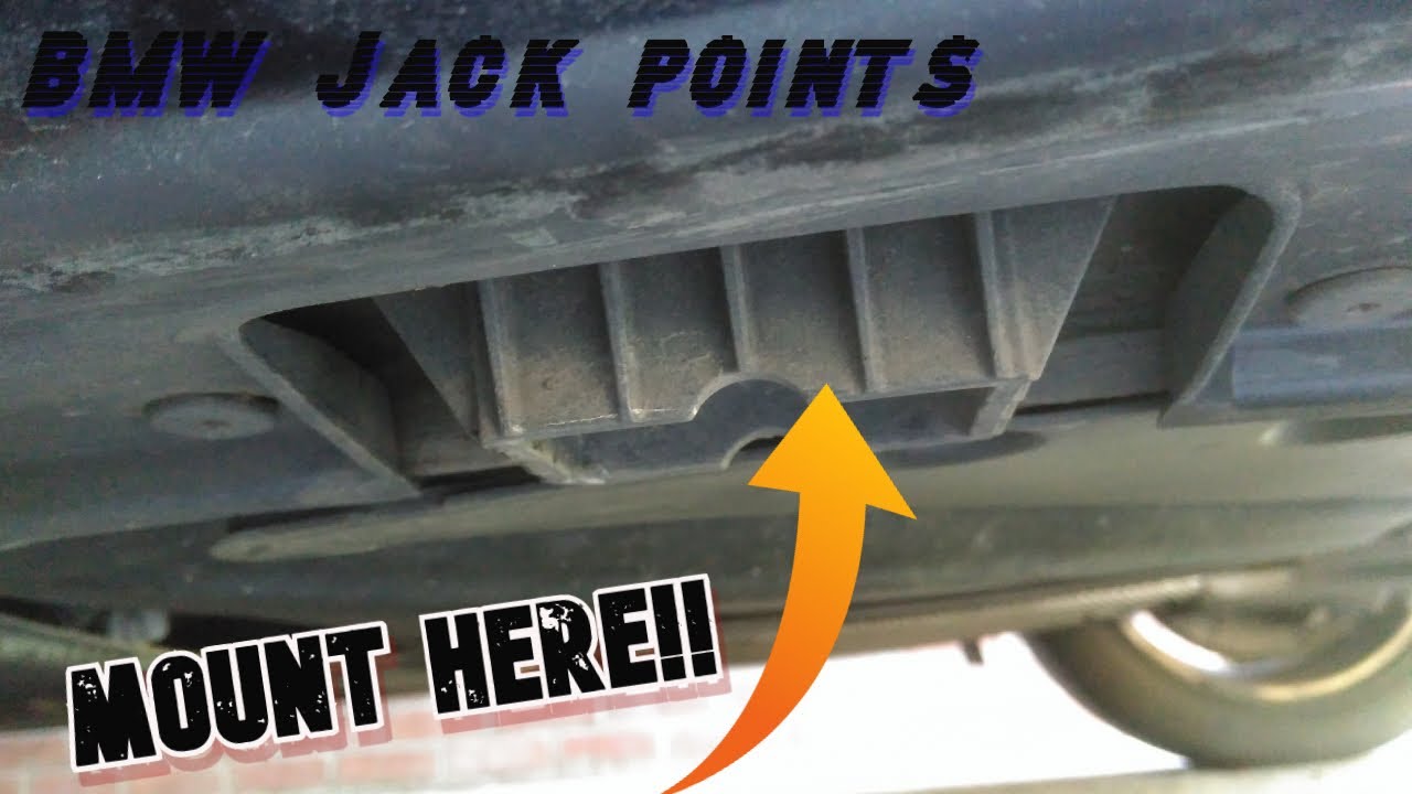 How to jack up your BMW correctly | Adapter is needed!! - YouTube