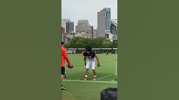 Bengals linebacker drill