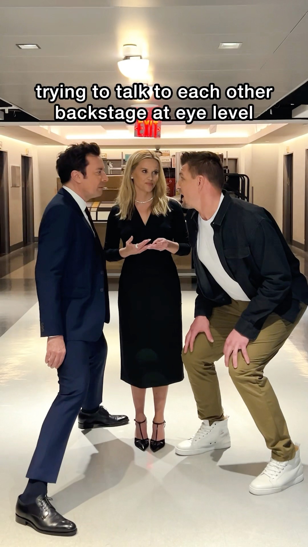 Jimmy and #RobGronkowski see life from #ReeseWitherspoon’s POV ? #FallonTonight