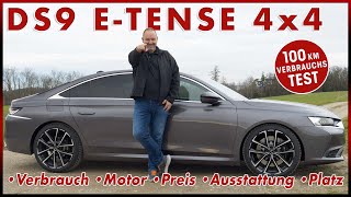 DS9 E-Tense - 100 km Verbrauch Test - Luxus PHEV als Alternative zu E-Klasse & 5er BMW | Review 2024