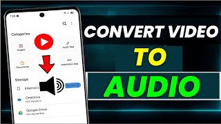 How to convert video to audio | How to convert video to audio on android | mp4 to mp3 |