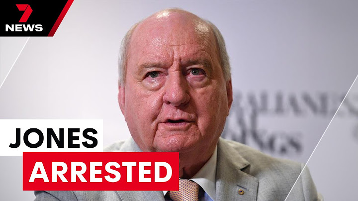 BREAKING NEWS | ALAN JONES ARRESTED