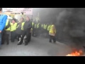 Первую покрышку «нового майдана» подожгли в Киеве