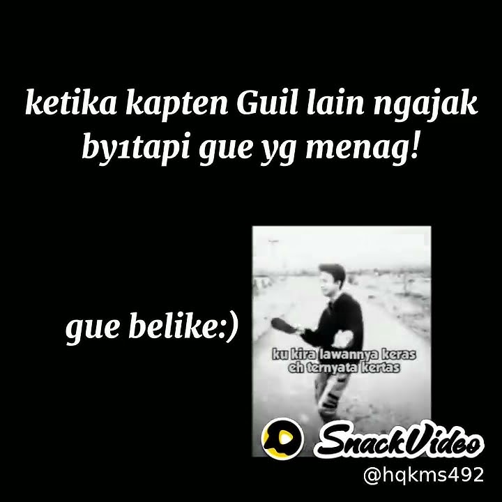 ku kira lawanya keras eh ternyata  kertas😂😂😂