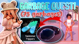 STRUGGLING with the garbage quest? | HOW TO COMPLETE THE GARBAGE QUEST IN ROYALE HIGH!
