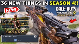 36 New Things In Cod Mobile Season 4! (2024)