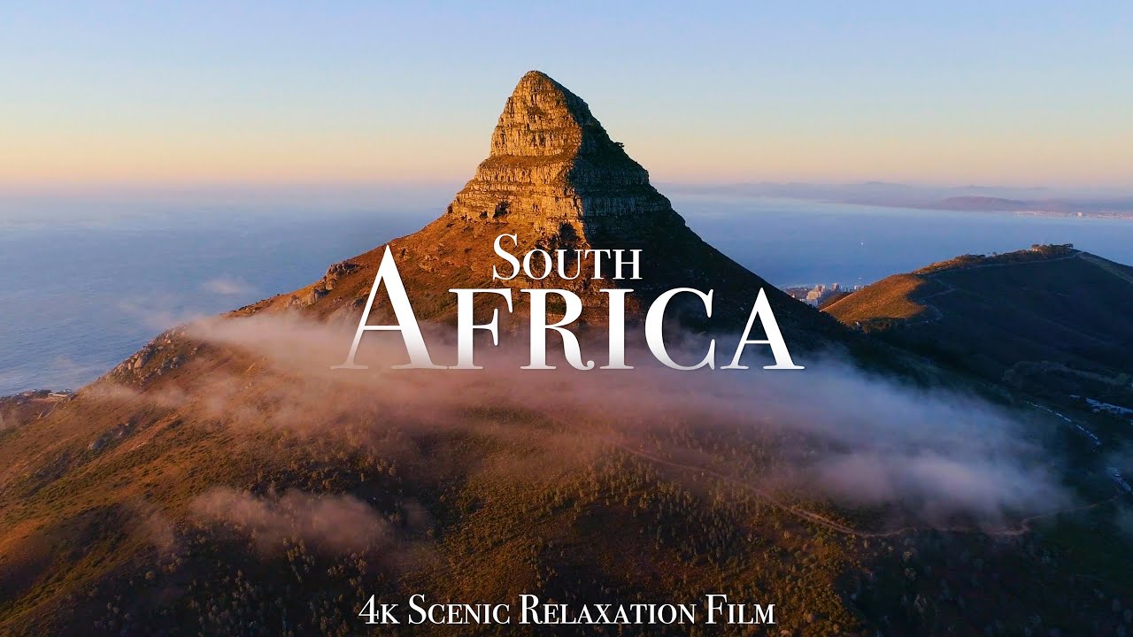 South Africa 4K   Scenic Relaxation Film With African Music