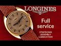 Longines ULTRA CHRON solid gold 18ct  cal.431 high beat 36000BPH restoration full  service