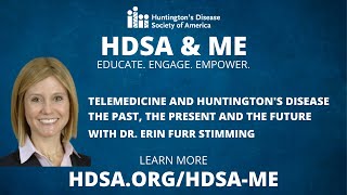 HDSA & ME: Telemedicine & Huntington's Disease screenshot 5