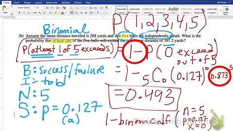 AP Stats 2006B #3 (Iron Byron)