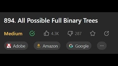[Leetcode Daily Jul 23] 894. All Possible Full Binary Trees (Python 中文詳解)