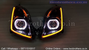 Old Swift Square Projector Headlight with DRL V2 if you want then call us on 09711510017,09811690017