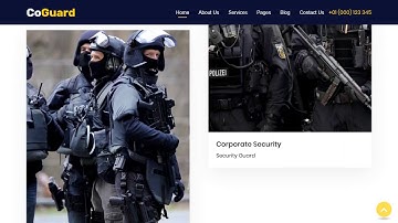CoGuard - Security Services HTML 5 Template