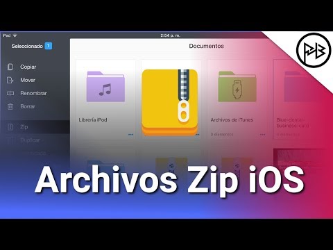2 Formas: Comprimir y descomprimir archivos ZIP en iOS (Fácil y Gratis)