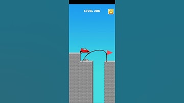 Draw Bridge puzzle || Level 206 || Impossible MISSION #shorts #julfagaming #drawbridge #shortsfeed