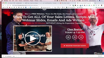Funnel Scripts Webinar