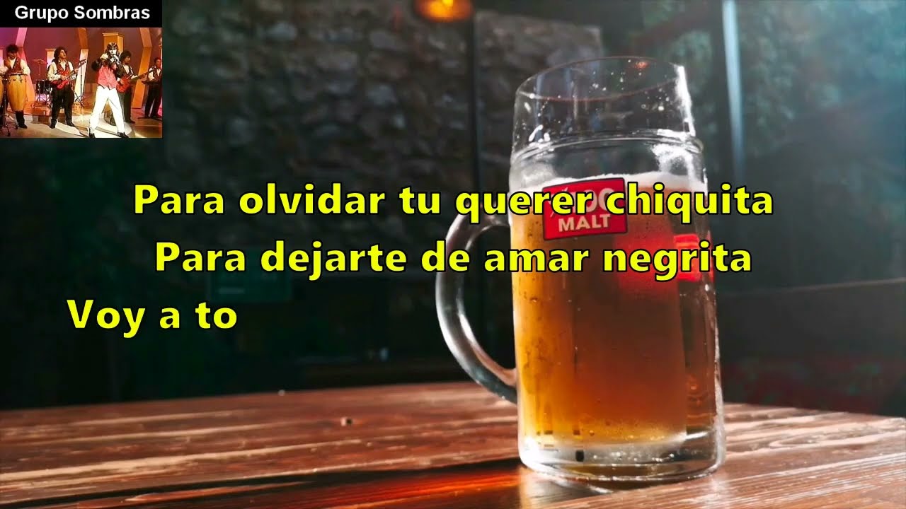 Grupo Sombras Veneno Para Olvidar Karaoke