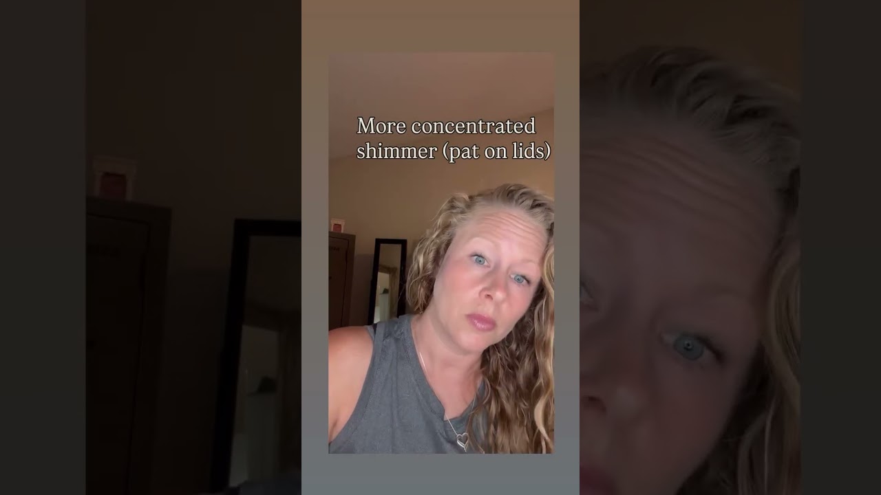 New Sand Dollar eyeshadow with no fallout!