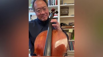 #SongsOfComfort – Bach: Prelude to Cello Suite No. 1 in G Major