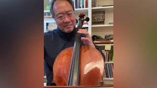 #SongsOfComfort – Bach: Prelude to Cello Suite No. 1 in G Major