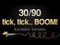 Tick tick boom  3090 karaoke version