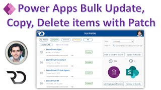 PowerApps bulk update collection with Patch screenshot 1