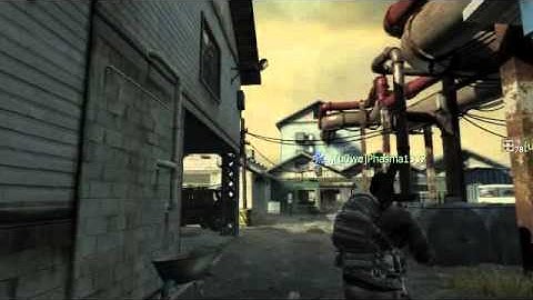 MW3 - Cross Map Throwing Knife (first blood) - Call of duty