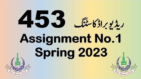 AIOU BA Code 453 Solved Assignment No.1 | Semester Spring 2023