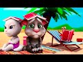 Talking Tom 🐱 Gusano del Libro 🔥 Super Toons TV Dibujos Animados en Español