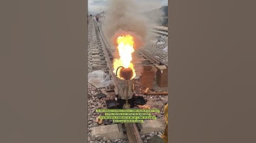 Precision Welding: The Art of Thermite Welding on Rails