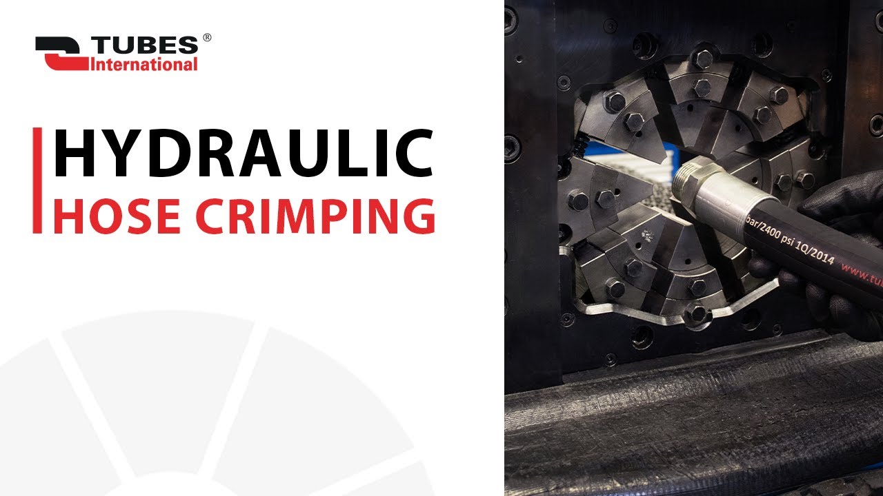 Hydraulic Hose Crimping Machine - Tubes International - YouTube