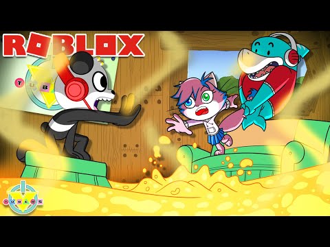 CAN WE SURVIVE FLOOR IS LAVA?! COMBO PANDA vs BIG GIL vs ALPHA LEXA!