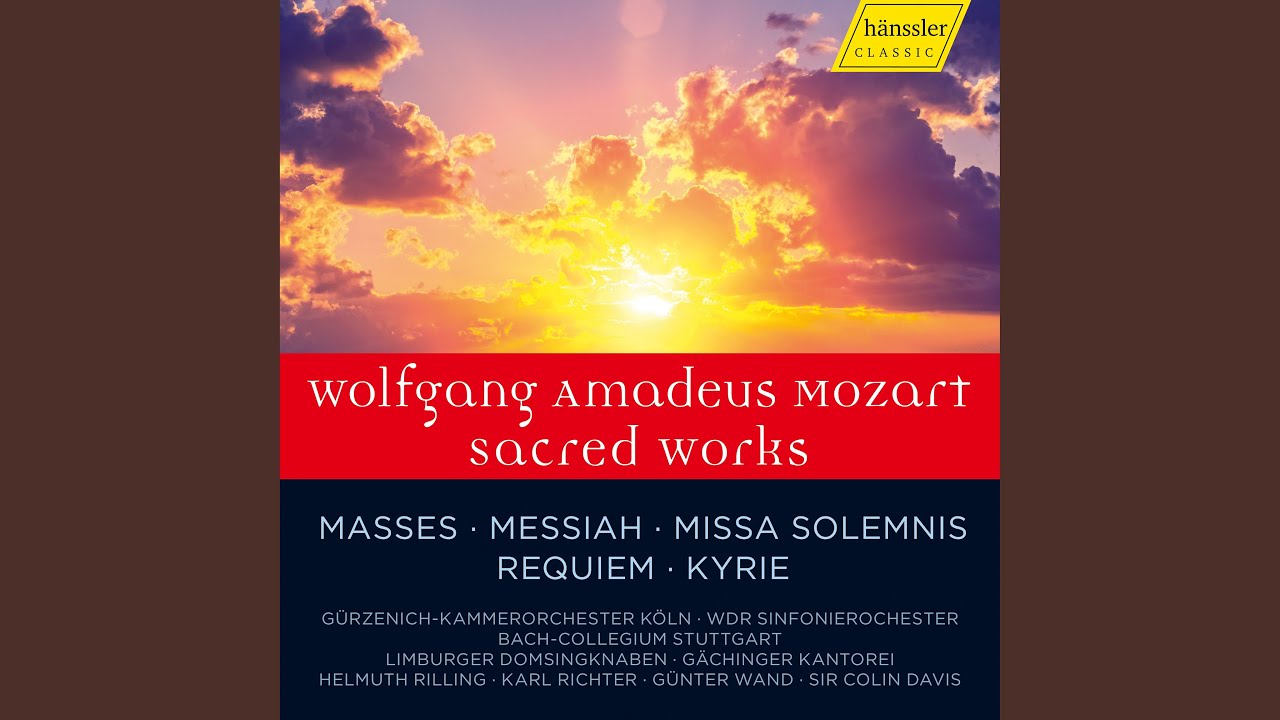 Watch Missa solemnis in C Major, K. 337: II. Gloria on YouTube Watch Missa solemnis in C Major, K. 337: II. Gloria on YouTube