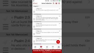 The Bible Memory App: Memorizing Entire Chapters of the Bible screenshot 5