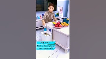 Smart Sensor Dustbin 🍓 #shorts #smartgadgets 💚 #dustcleaning #shortgadget