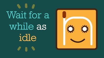 Wait for a while on the page as idle | #nRoBo #testautomationframework